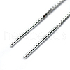 925 Sterling Silver Ear Stud Findings STER-I014-05S-3