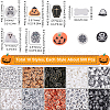 SUNNYCLUE 5000Pcs 10 Styles Halloween Theme Handmade Polymer Clay Cabochons CLAY-SC0002-02-2