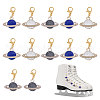 12Pcs 3 Styles Alloy Enamel Pendant HJEW-CA00003-1