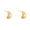 Fashionable S925 Sterling Silver Teardrop Stud Earrings DP0652-1-5
