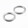 304 Stainless Steel Linking Rings X-STAS-H401-28P-10mm-2