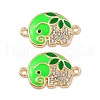 Alloy Crystal Rhinestone Connector Charms FIND-C019-31KCG-3