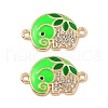 Alloy Crystal Rhinestone Connector Charms FIND-C019-31KCG-3