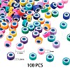 100Pcs Handmade Polymer Clay Beads CLAY-SZ0001-08-2