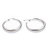 201 Stainless Steel Big Hoop Earrings for Women EJEW-N052-04D-01-2