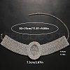 Alloy Rhinestone Choker Necklaces FS-WG31DD1-01-3