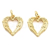 Rack Plating Brass Pendants KK-S371-04G-01-1