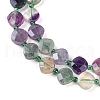 Natural Colorful Fluorite Beads Strands G-G182-A02-01-4