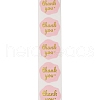 Thank You Stickers Round Labels for Envelope Greeting Cards DIY-R084-06C-1