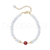 Natural White Jade Bracelets BJEW-JB11973-03-2