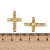 304 Stainless Steel Rhinestone Pendants STAS-L290-38G-3