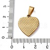 201 Stainless Steel Enamel Pendants STAS-U053-06G-02-3