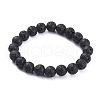 Natural Lava Rock Beads Stretch Bracelets BJEW-G623-02-10mm-1