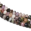 Natural Plum Blossom Tourmaline Beads Strands G-RM2025-C42-3x5mm-4