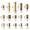 150Pcs 15 Style Tibetan Style Alloy Beads TIBEB-SZ0001-01-7