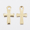 304 Stainless Steel Tiny Cross Charms X-STAS-H436-49-2