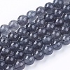 Natural Jade Bead Strands G-R165-8mm-12-1
