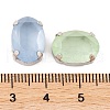 Oval Sew on Rhinestone GLAA-K069-06A-P-3