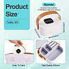 Square PU Leather & PP & Silicone Jewelry Set Box AJEW-TAC0014-13B-3