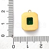 Ion Plating(IP) 304 Stainless Steel Micro Pave Clear Cubic Zirconia STAS-P366-36A-G-3