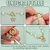 Unicraftale 8Pcs 2 Colors 304 Stainless Steel Spring Ring Clasps STAS-UN0022-18-5