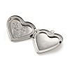 Non-Tarnish 304 Stainless Steel Locket Pendants STAS-Q253-02P-03-2