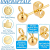 Unicraftale 50Pcs 304 Stainless Steel Stud Earring Findings STAS-UN0059-19-5
