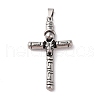 Tibetan Style Alloy Pendants FIND-B040-02AS-1