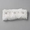 Polyester Embroidery Lace Ribbons OCOR-WH0090-011-2