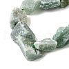 Natural Green Aventurine Gemstone Beads Strands G-S386-C03-4