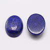 Dyed Oval Natural Lapis Lazuli Cabochons X-G-K020-20x15mm-02-2
