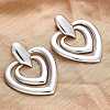 304 Stainless Steel Stud Earrings EJEW-Z098-10P-1