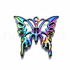 Rainbow Color Alloy Pendants PALLOY-S180-060-RS-2