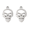 Non-Tarnish 316 Surgical Stainless Steel Pendants STAS-C096-08B-P-1