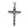316 Surgical Stainless Steel Pendants STAS-E212-39AS-1