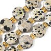 Natural Dalmatian Jasper Beads Strands G-G271-C01-10mm-2