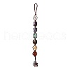 Handmade Natural Gemstone Hanging Ornament PW-WG61146-01-1
