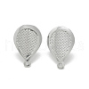 Non-Tarnish 304 Stainless Steel Stud Earring Findings STAS-Q225-08A-1