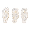 Natural White Shell Carved Pendants SSHEL-C012-05-1