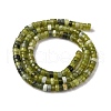 Natural Xiuyan Jade Beads Strands G-L624-I03-2x4mm-3
