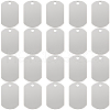 SUNNYCLUE 201 Stainless Steel Stamping Blank Tag Pendants STAS-SC0008-97P-01-1