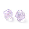 Luminous Transparent Rainbow Iridescent Acrylic Beads LACR-K001-01-3