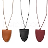 Leather glasses storage bag necklace ST-CJ0027-04-9