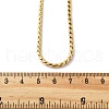 304 Stainless Steel Rope Chain Necklaces for Women NJEW-Q026-02G-5