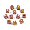 Plating Acrylic Beads OACR-N140-01B-T-1
