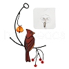 Alloy Enamel Pendant Decoration HJEW-XCP0001-18-1