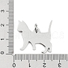Non-Tarnish 304 Stainless Steel Pendants STAS-E205-06P-3