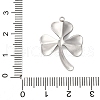 304 Stainless Steel Pendants STAS-U027-05P-01-3