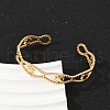 304 Stainless Steel Cuff Bangles for Women BJEW-U045-05G-1