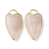 Natural Rose Quartz Pendants G-O204-02I-1